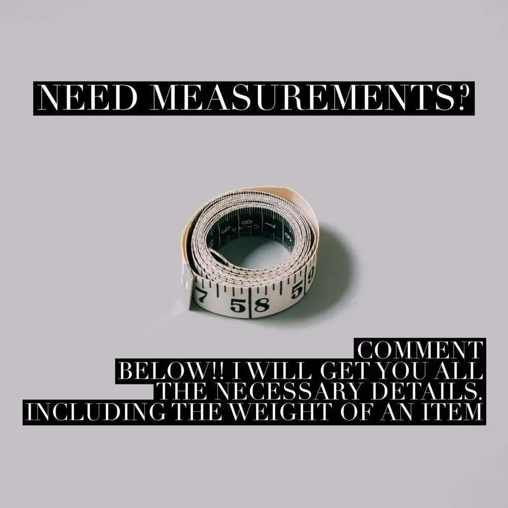 Need Measurements? Please Read Description ❤️ - Picture 1 of 1